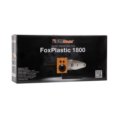 Аппарат для сварки пластиковых труб FoxWeld FoxPlastic 1800
