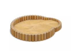 1267.1 Песочница «Эко жизнь» на круглых столбах (за 1 п. метр)