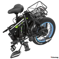 Электровелосипед SYCCYBA F10 DUAL BLUE