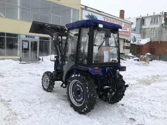 Минитрактор Lovol Foton TE-354 с кабиной доставка по РФ и СНГ