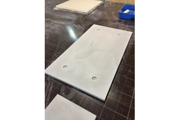 Внешний вид готовой панели. Цвет подбирался под интерьер заказчика и в соответствии с его требованиями.