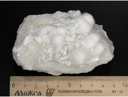 Окенит, сферолиты, Индия (90*57*35 мм, 217 г) №36077