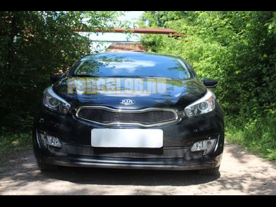 Защита радиатора KIA Pro Ceed II 2012-2015 black верх
