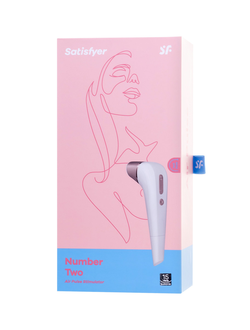 2018-7 ВАКУУМ-ВОЛНОВОЙ БЕСКОНТАКТНЫЙ СТИМУЛЯТОР КЛИТОРА SATISFYER 2 NG, ABS ПЛАСТИК, БЕЛЫЙ, 17 СМ.