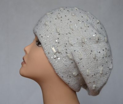 Берет белый Италия vizio 4971