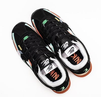 Nike Cortez Union X Sacai 4.0 (Черные)