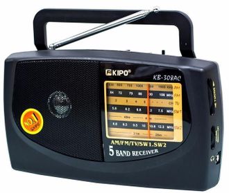 Радиоприемник портативный Kipo KB-308AC (гарантия 14 дней)