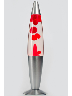 лава лампа красная 35 см