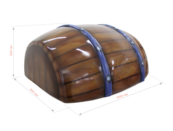 Мягкий игровой элемент «Бочка»