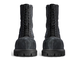 Balenciaga Stomper Boot Cotton Canvas Black