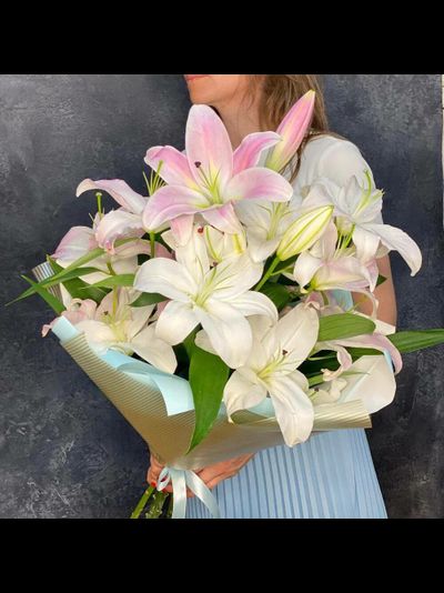 Королевские лилии белые 5шт