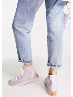 С чем носить высокие кеды Converse Chuck Taylor CX Hi фото