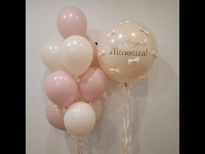 Фонтан из шаров + баблс