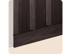 Плинтус напольный HIWOOD B90V1 BR395