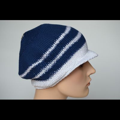 Кепка Vizio 5038 белая с синим