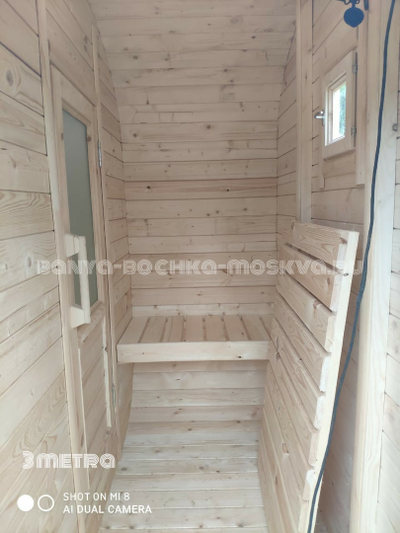 КВАДРО БАНЯ-БОЧКА 3 МЕТРА (ВХОД СБОКУ)