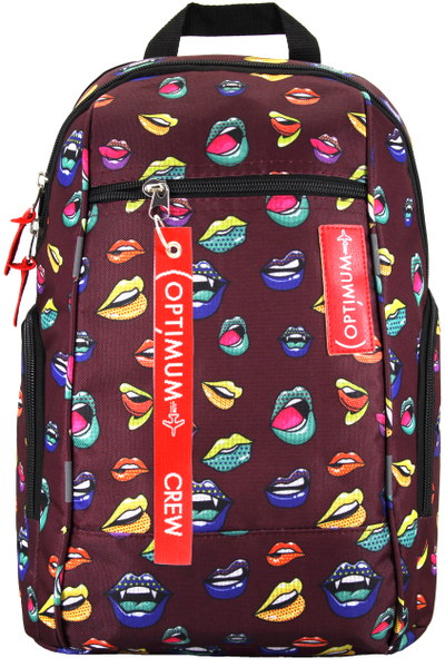 Школьный рюкзак Optimum City 2 RL, губы