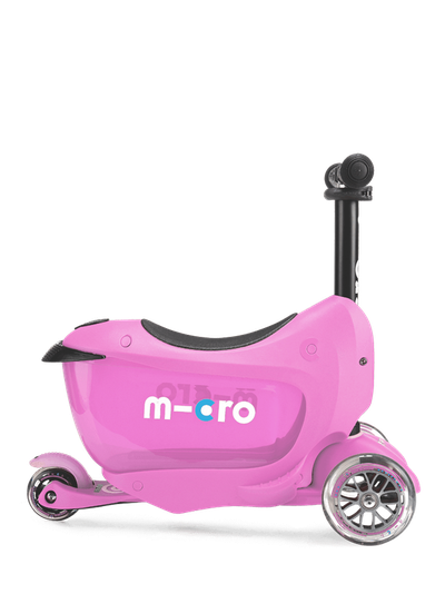 Самокат MICRO Mini 2Go Deluxe розовый