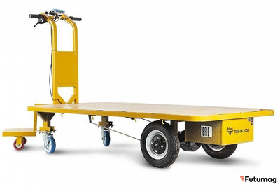 Платформенная тележка электрическая RuTrike ПЛИТА 2000