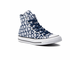 Converse All Star LOGO синие высокие мужские