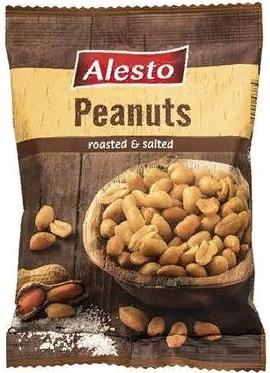 Alesto Peanuts Жареный арахис с солью 250гр