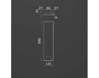 Гипсовая панель KASTILIA-6 артикул E-0253
