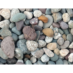 Гравий речной цветной, фракция 5-10 мм