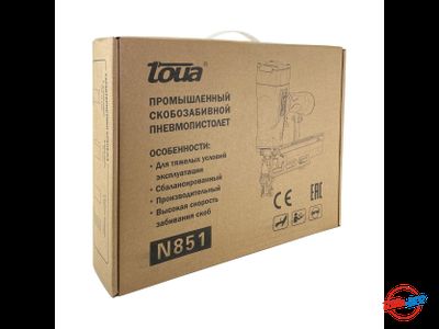 Пневматический скобозабивной пистолет Toua N851