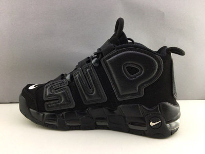 Nike Air More Uptempo 96 Supreme (черные)