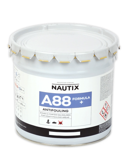 Необрастающая краска «NAUTIX А88» однокомпонентная для стеклопластика, дерева и стали, для зон с сильным обрастанием НИЖЕ ВАТЕРЛИНИИ 2.5л