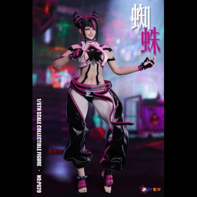 ПРЕДЗАКАЗ - Юри Хан (Street Fighter 6)  - Коллекционная ФИГУРКА 1/6 Spider Female Agent Gen 6 (P029) - PLAY TOY ?ЦЕНА: 26700 РУБ.?