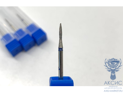 Фреза алмазная "Длинное пламя" 263 021B синяя