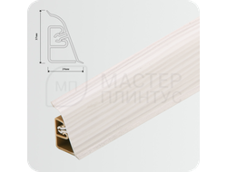 “Плинтус для столешницы CEZAR BL44 065 ”, “кухонный плинтус”, “ПВХ плинтус для столешницы