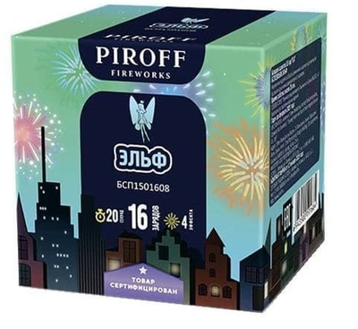 Батарея салютов ЭЛЬФ (0,8" / 16 залпов)