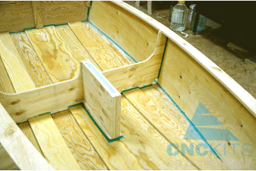 Сборка корпуса яхты Оптимист Фото 15