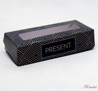 Коробка складная Present, 17 × 7 × 4 см