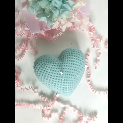 Свеча "Сердце" Мята