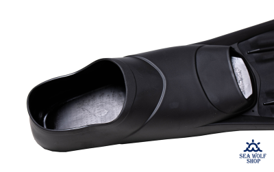 Ласты длинные 43/44 Marlin TRITON сред.жестк. black L