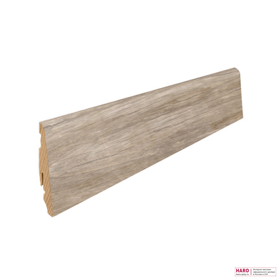 Плинтус HARO Дуб Винтаж Серо-Бежевый 410090, 2,2 м