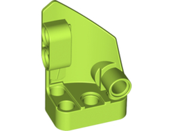 Technic, Panel Fairing # 1 Small Smooth Short, Side A, Lime (87080 / 6149999 / 6250235)