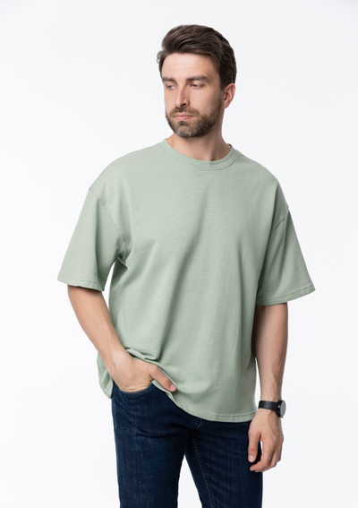 Футболка оверсайз (А40) 260 гр/м2, 100% хлопок, футер-петля