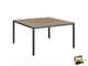 Стол-тандем письменный на металлокаркасе  VL-41/42/43