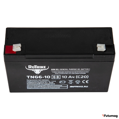Аккумуляторная батарея RuTrike TNG6-10 (6V10A/H C20)
