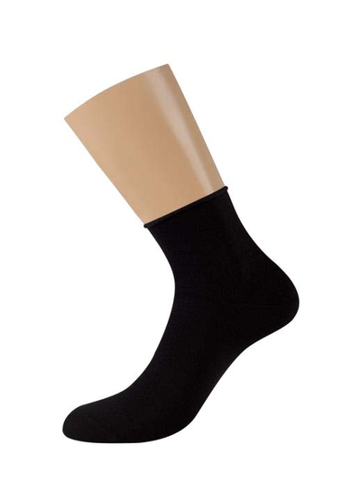 Носки женские с ослабленной резинкой хлопок Golden Lady - Liberta - черный