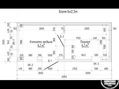 Банный модуль "Модерн"
