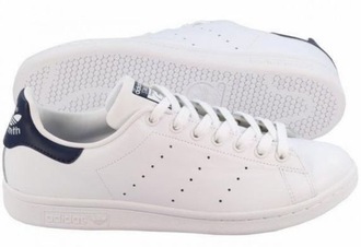 Adidas Stan Smith Белые с черным (36-45) Арт. 015F