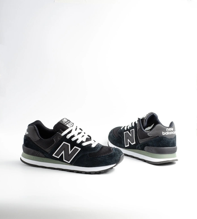 New Balance 574 Black-White