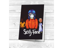 Обложка на паспорт Sally Face, Салли Фейс №6