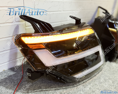 Фары Mitsubishi Pajero 4 2006-2025 тюнинг 4 линзы