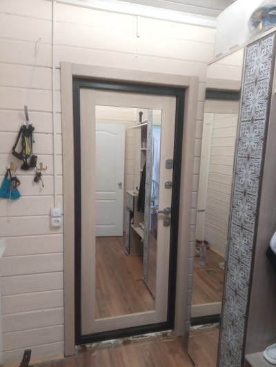 Thermo Флэш Декор-2 Букле черное/Cappuccino Veralinga